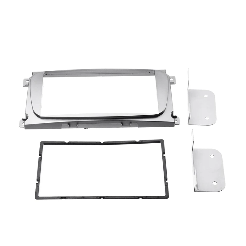 

2Din Car Stereo Radio DVD Panel Audio Mount Fascia Kit For Ford Focus II Mondeo S-Max C-Max Galaxy II Kuga