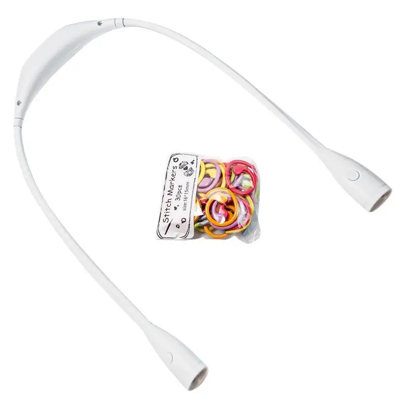 

Knitting Lights Led Book Light For Knitting Hands-Free Knitting Crochet Craft Light Portable USB Knitting And Crocheting Lamp