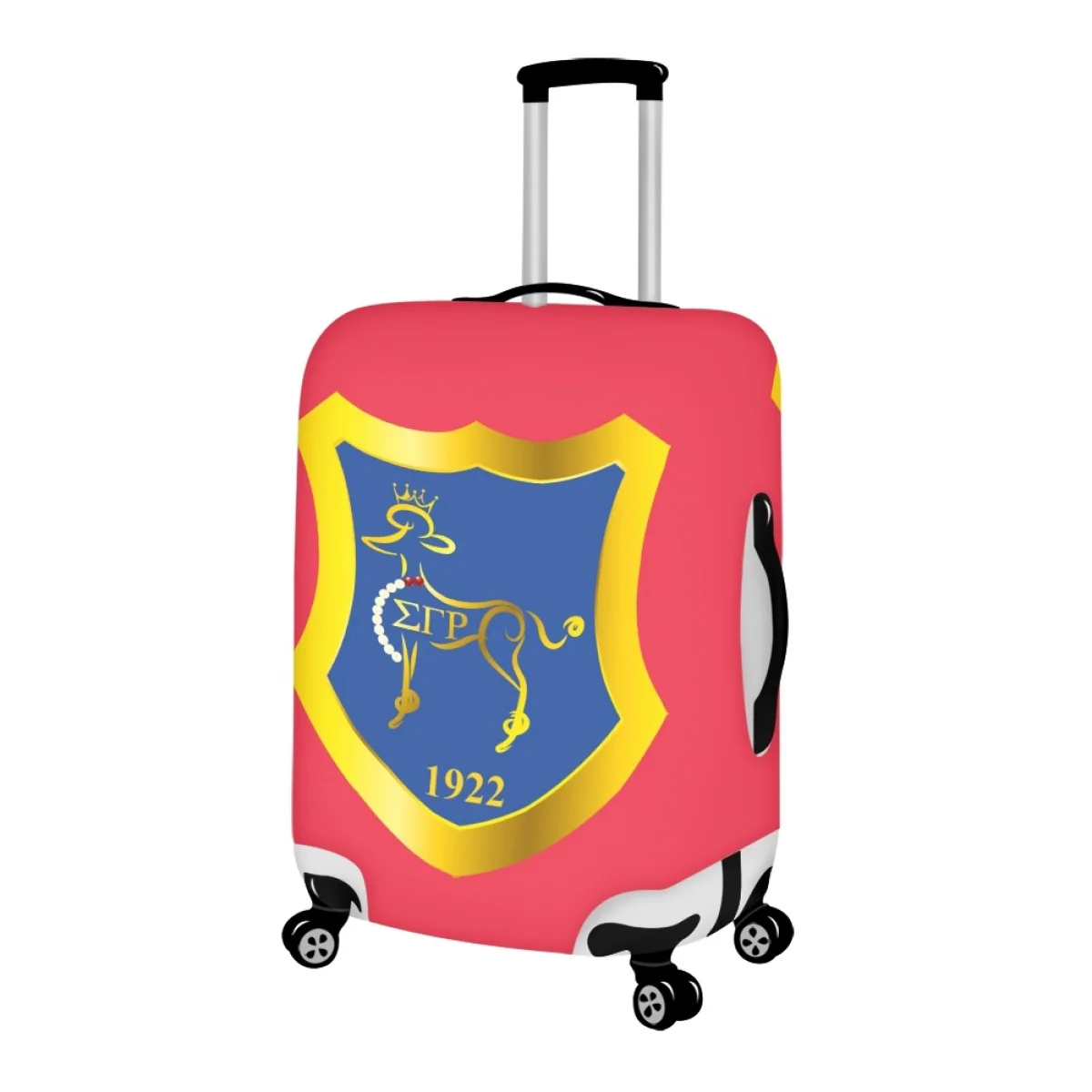 Sigma Gamma Rho Theme Travel Luggage Covers Elastic Practical Suitcase Cover Accessories Protector FORUDESIGNS