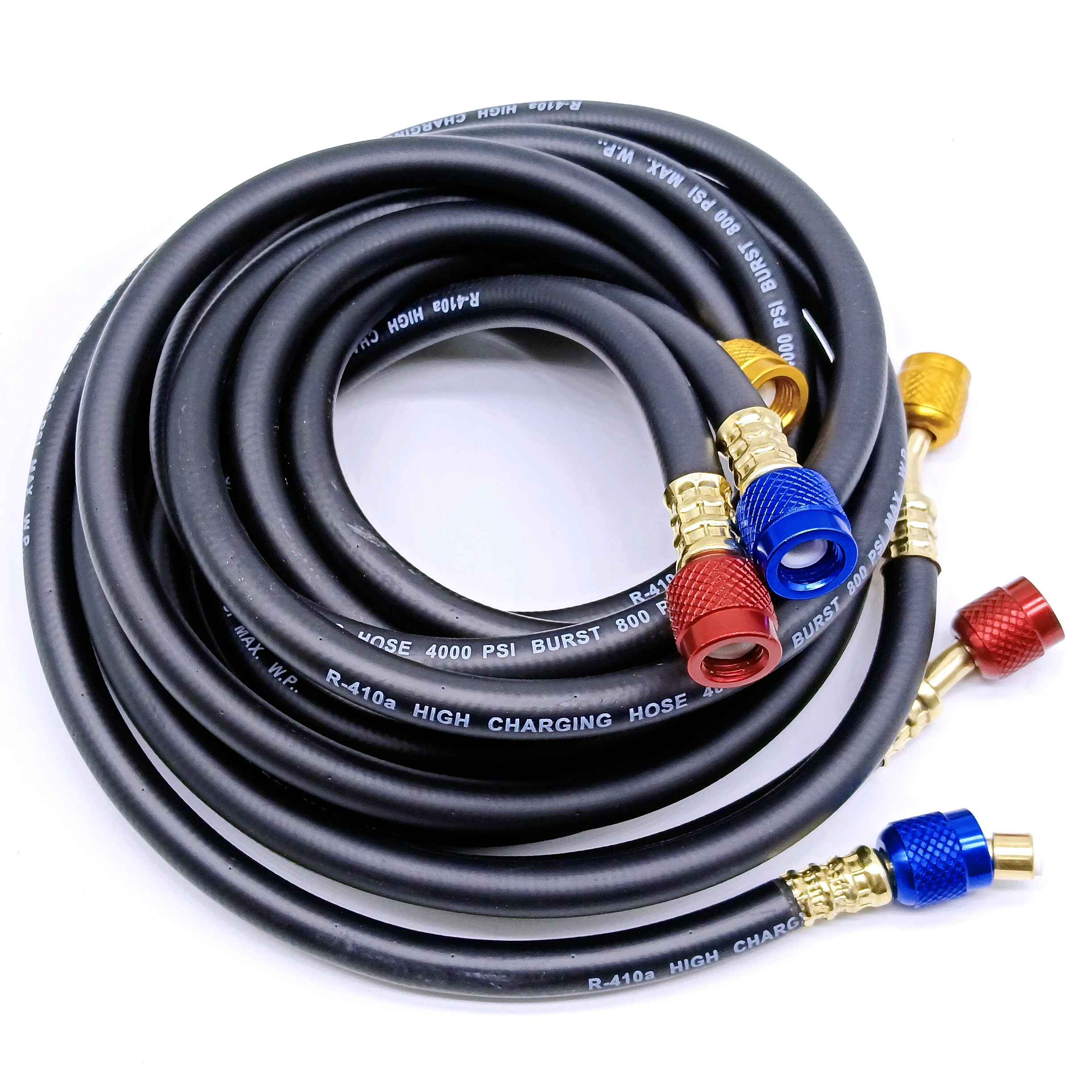 AC Refrigerant Charging Hoses r134a R410A HVAC Air conditioning tool car silicone hose pipe Air Condition System Maintenance