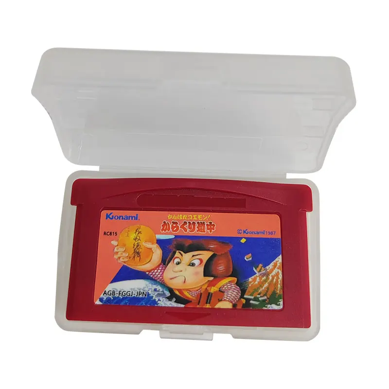 

Famicom Mini Series Vol.20: Ganbare Goemon! Karakuri Douchuu GBA Games 32 Bit Video Game Cartridge Console For Gameboy Advance