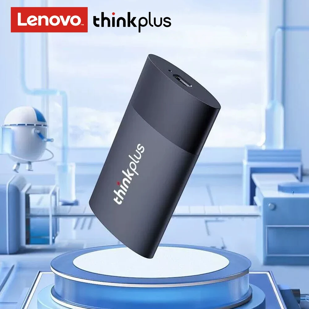 Ssd Portátil Lenovo-thinkplus Unidade de Estado Sólido Usb 3.1 Tipo-c Interface de Alta Velocidade Computador Móvel Externo Us202 512gb 1tb 2tb