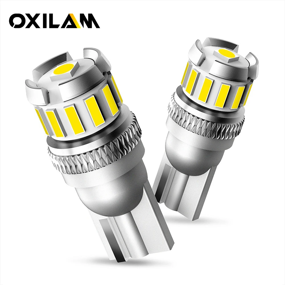 T10 W5W LED Bulbs Canbus 6500K 2pcs 