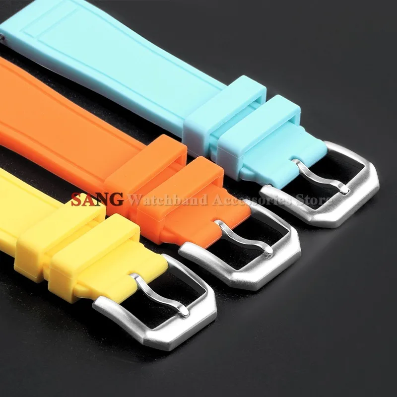 Quick Release Waterproof Silicone Sport Watch Strap - Soft Universal Band
