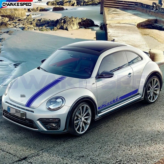 Kit De Décalcomanies En Vinyle Pour Volkswagen Beetle A5 2011-2018, Accessoires Autocollants Pour Capot De Voiture