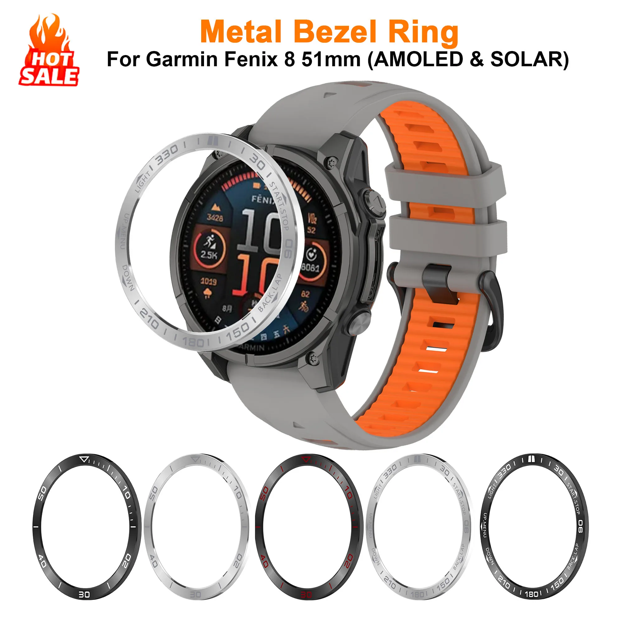 Premium Metal Bezel Ring Protective Bumper
