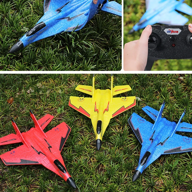 MIG-530 RC Airplane 2.4G Wireless Airplane Remote Control Fighter Glider EPP Foam Drone Anti-drop Plane for Adults Children Toys 3