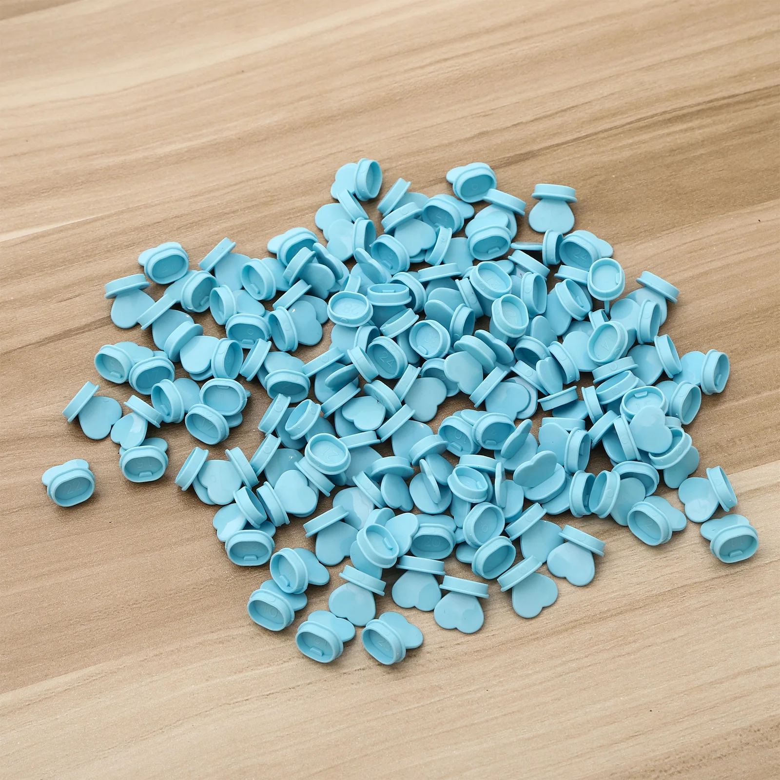 500Pcs Heart Shape Straw Cover Cap Straw Topper Circle Plug Food Grade Sipping Hole Dust Plug for Water Bottle Milk Tea Cups