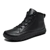 Unisex Barefoot Sneakers Wide Toe Men's Shoes Outdoor Leather Hiking Shoes Comfortable Men Casual Shoes Luxury Brand Boat Shoes