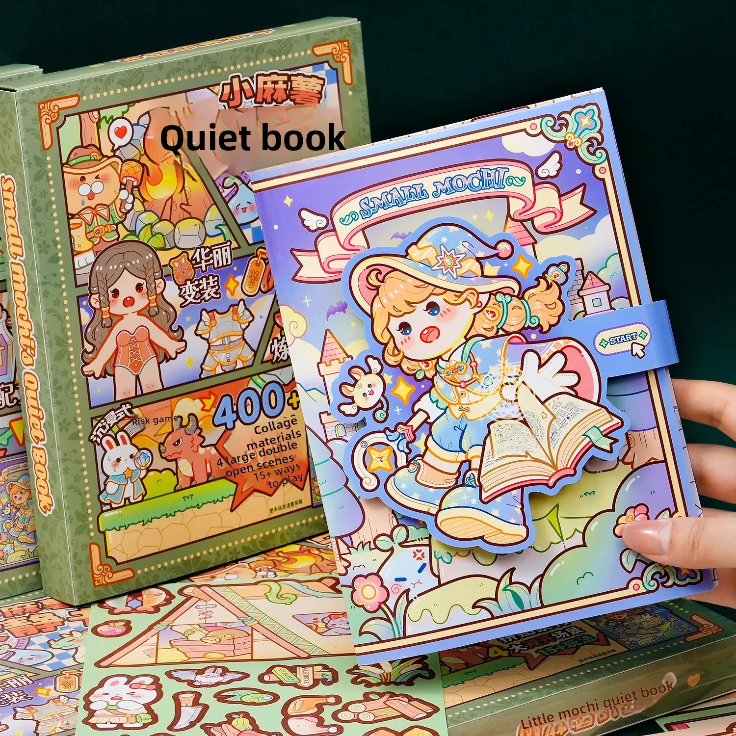 Quiet Adventure Game Toy for Girls No Cutting Required Small Hemp Potato Trendy 2025 Popular Internet Toy for Children