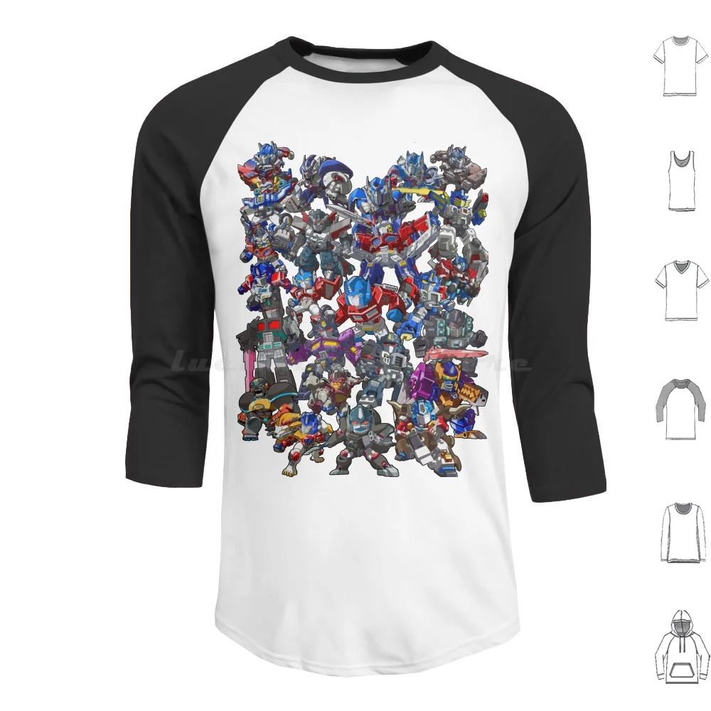 This Is Just Prime Felpe Con Cappuccio Manica Lunga Nemesis Prime Primal Optimal Vetro Frantumato Armada Energon Cybertron Prime Rid