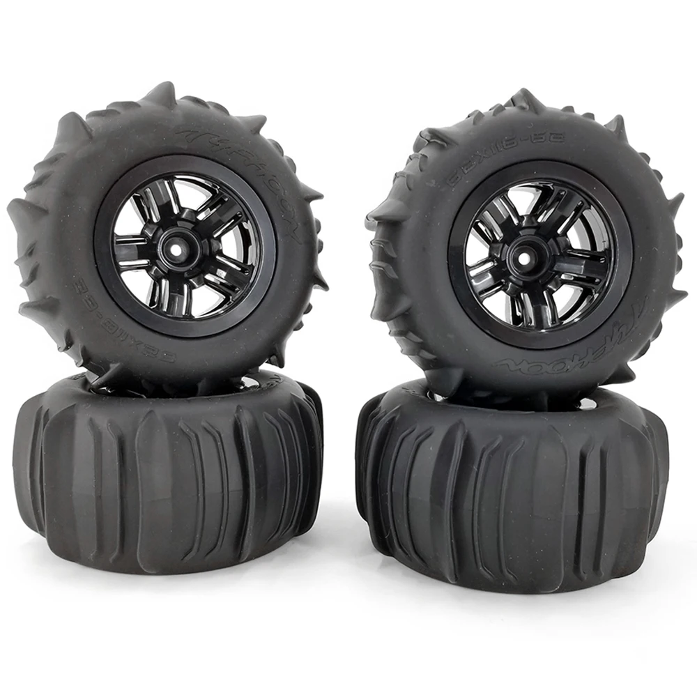 

4 шт. 62X116-62 шины для пески Typhoon S900 /XLF X03A MAX RC Car Truck 1/10 Snow Desert Wheel, обновленные запасные части