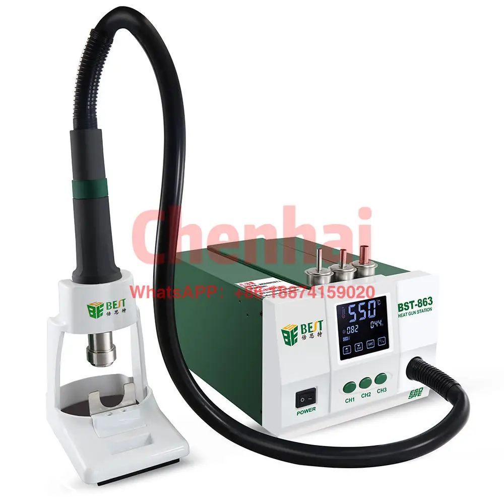 

Hot Air Gun 1200W High Power Hot Air Gun Soldering Station Heat Air Gun Station 220V / 110V For SMD Welding Repair Tools