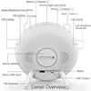 WiFi Tuya Smart Life Wake Up Light Alarm Clock Wireless Remote Control Sunrise Sunset Simulation 4 Alarm Clock Alexa Google Home 6