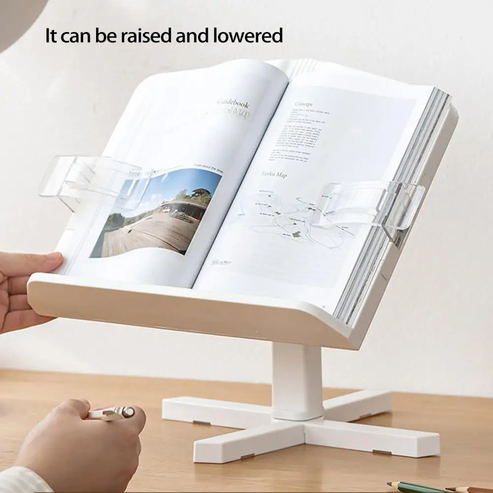 

Reading Support 24 Levels Adjustable Sitting Posture Correction Plastic Kids Liftable Book Stand Writing Bracket Ornament Tools
