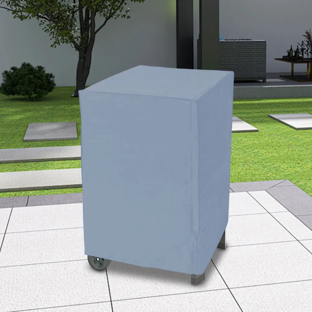 Stacked Chair Dust Cover Outdoor Furniture Protector Waterproof Stacking Outdoor Chair Cover for Garden Patio Furniture