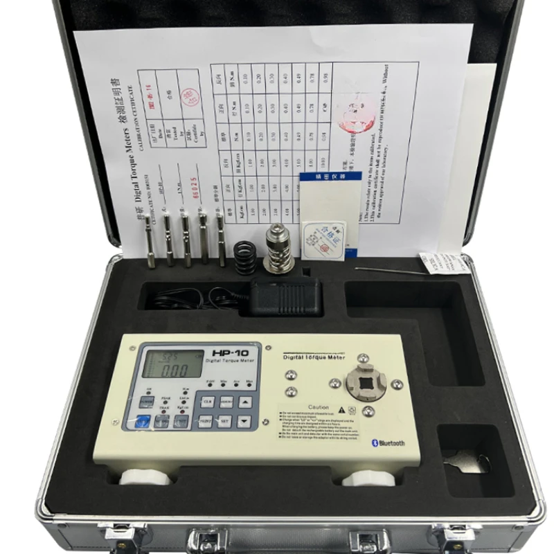 

Tester Batch Cap Torque Meter Motor Force Measurement Torque Wrench Calibration Tester HP-100