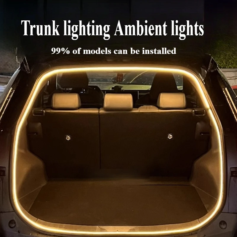 4 Meters Car Trunk Lighting Modified Trunk Atmosphere Light Automatic ...