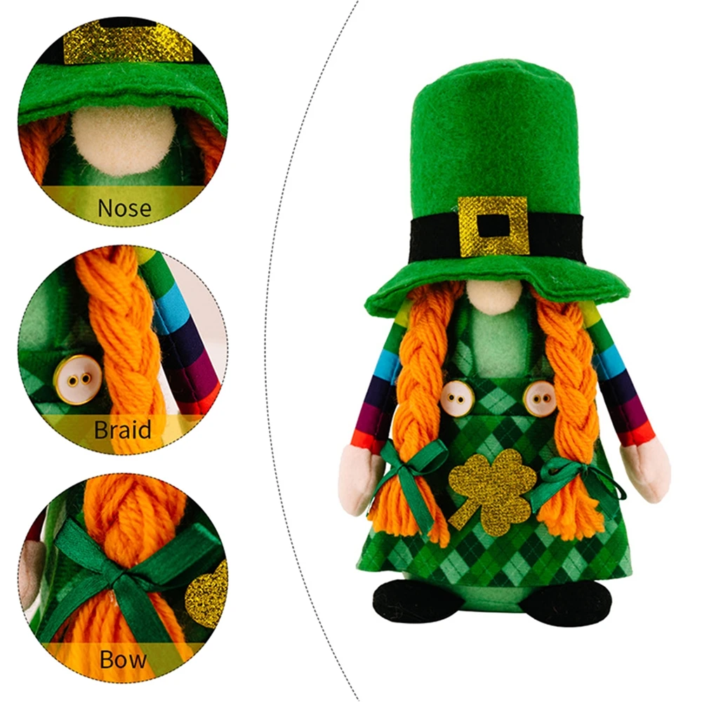 ST PATRICK'S DAY GNOME on Knitting Machine