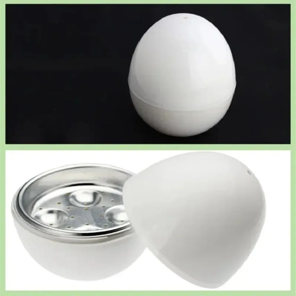 Microwave Egg Steamer - Quick 4-Egg Boiler for Hard or Soft Boiled Eggs