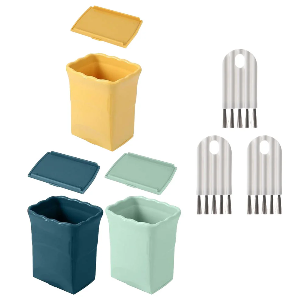 

3 Set Strawberry Slicer Fruit Hand Press Fruits Cup Portable Kitchen Metal Vegetable