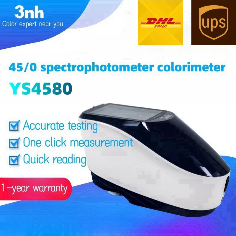 

3nh YS4580 Professional and efficient Spectrophotometer Integrating Sphere Size 48mm ,Interface USB, Bluetooth 4.0