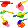 Kids DIY Play Dough Art Craft Toys 3D Plasticine Model Tools Accessories Clay Cutter Molds Creative Set For Boys Girls Children 3