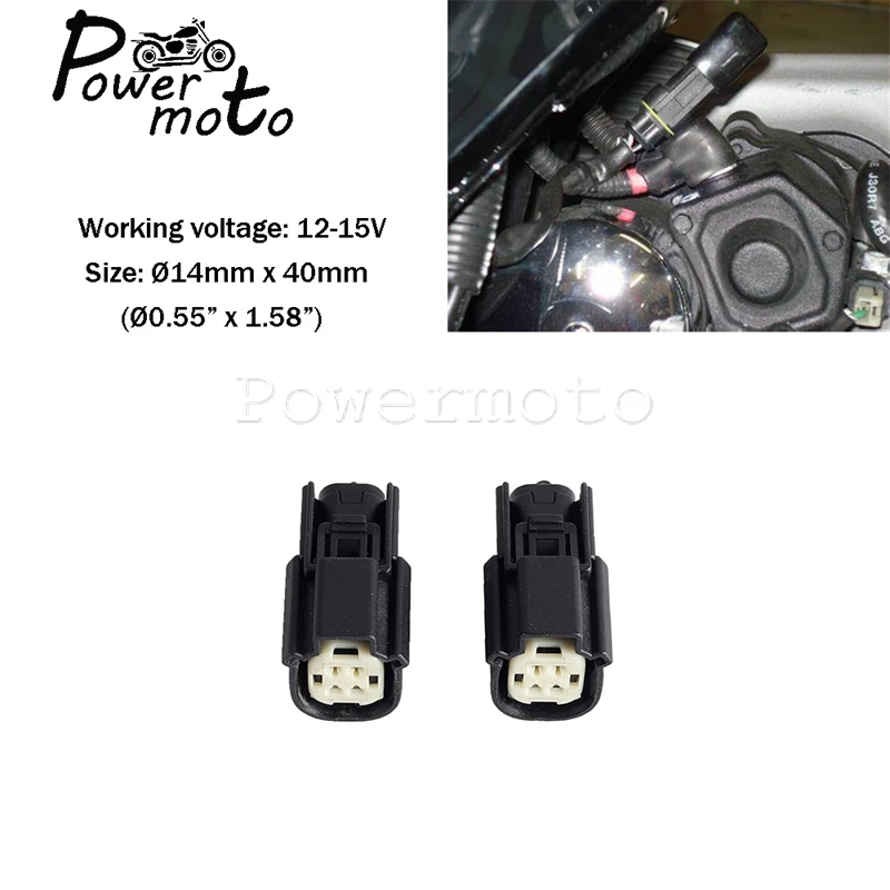 

For Harley Sofatail Deluxe Fat Boy Heritage Classic 114 Motorcycle O2 Sensors Eliminators Kit Connector Wiring Harness Pin Plug