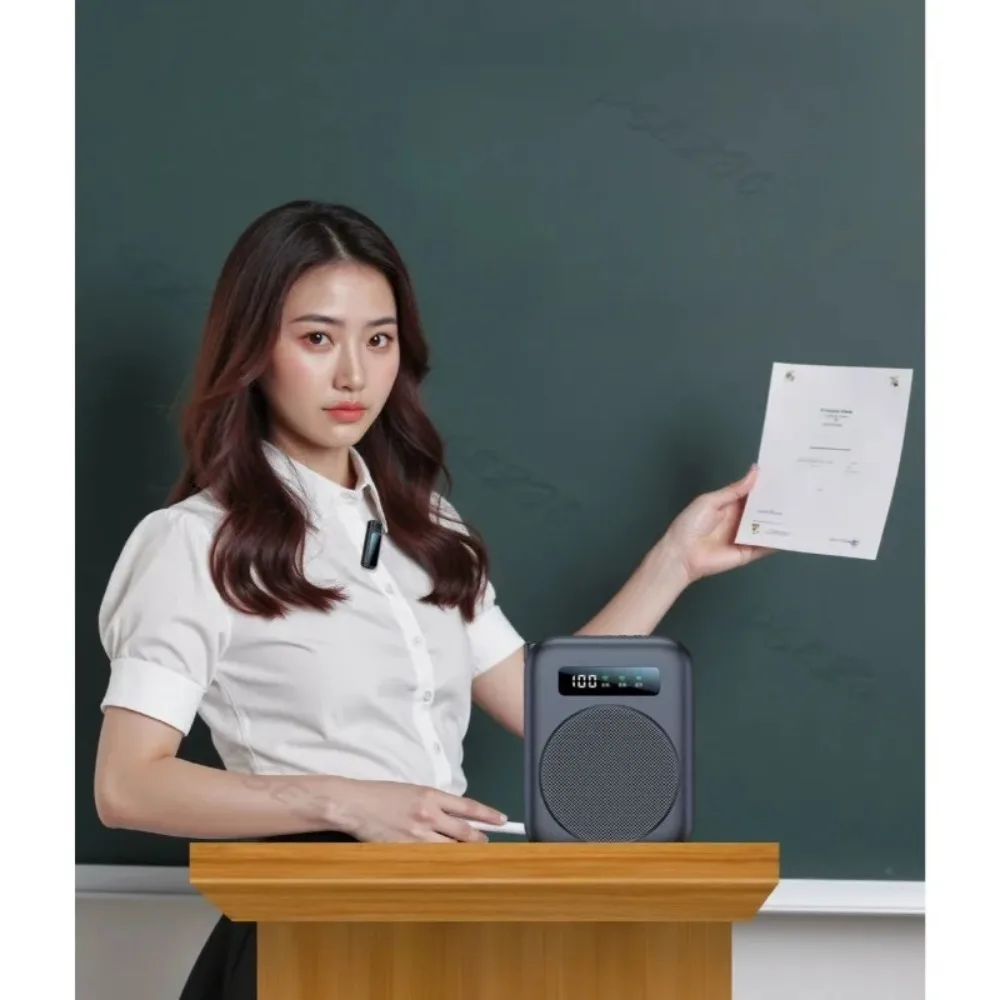 무선 증폭기 교사용 무선 블루투스 마이크 투어 가이드 홍보용 휴대용 스피커