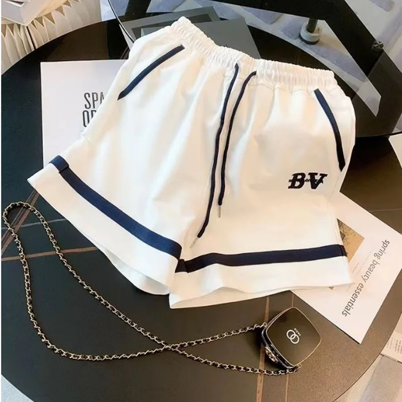 طقم شورت نسائي صيفي من سلسلة سالت بأسلوب الشارع ال...