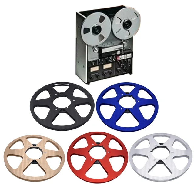 New 1/4 10 Inch Empty Tape Reel Nab Hub Reel-To-Reel Recorders Accessory  Empty Aluminum Disc Opening Machine Parts Drop Shipping - AliExpress