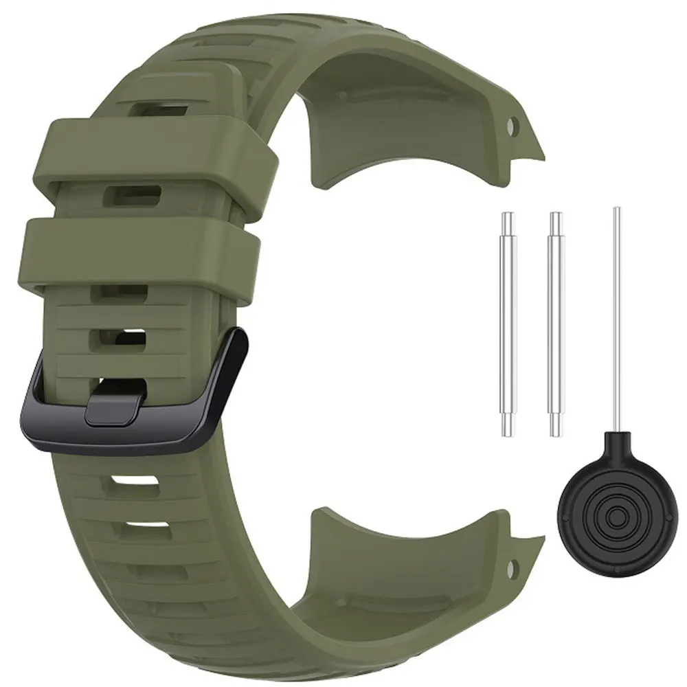 Silicone Sport Strap Replacement for Smart Watches - Premium Quality Watchband and Case Accessories