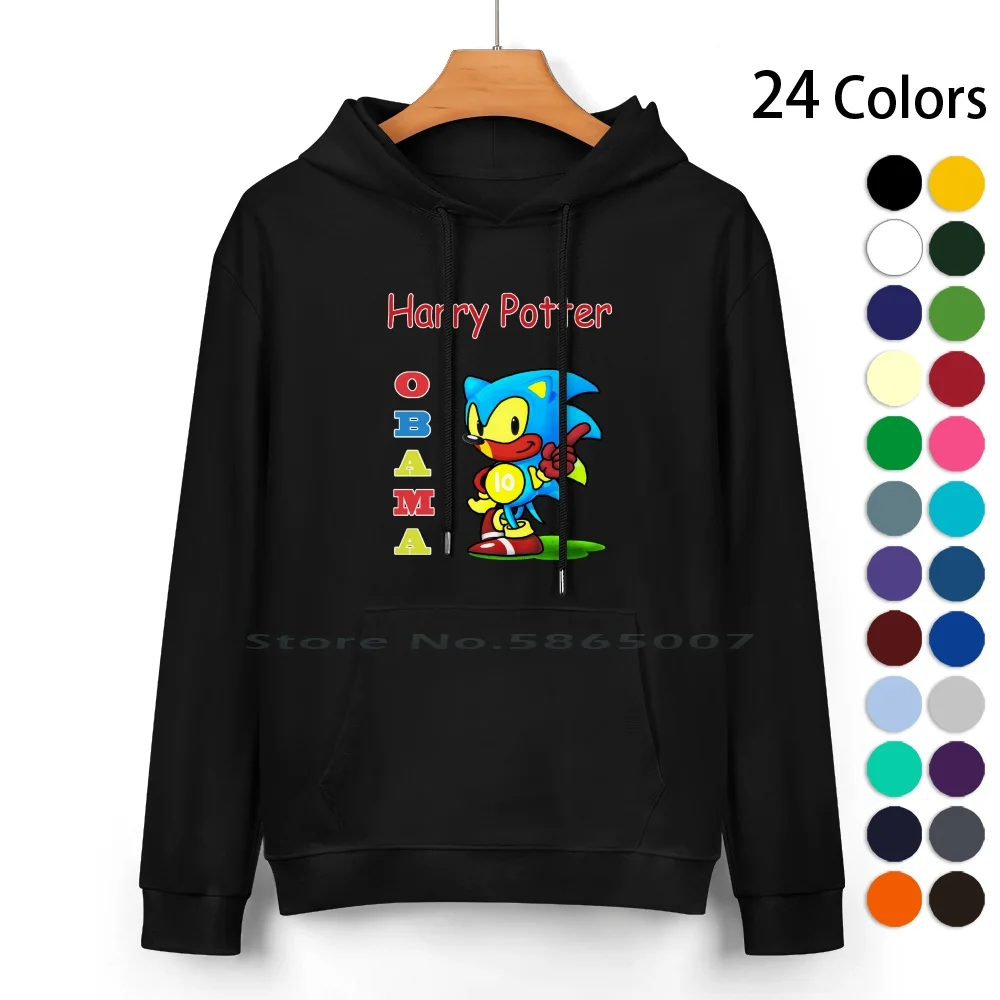 Obama Zaino In Puro Cotone Felpa Con Cappuccio Maglione 24 Colori Obama Zaino Meme Brank 2 Zaino 100% Cotone Felpa Con Cappuccio