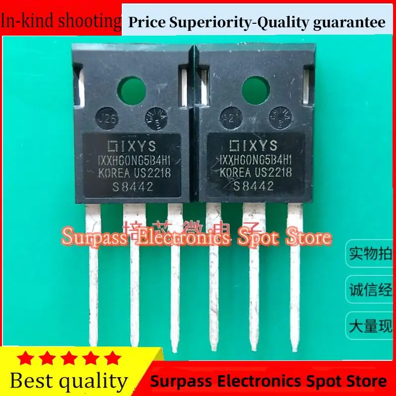 

10PCS-100PCS IXXH60N65B4H1 IGBT TO-247 60A 650V Price Superiority-Quality guarantee