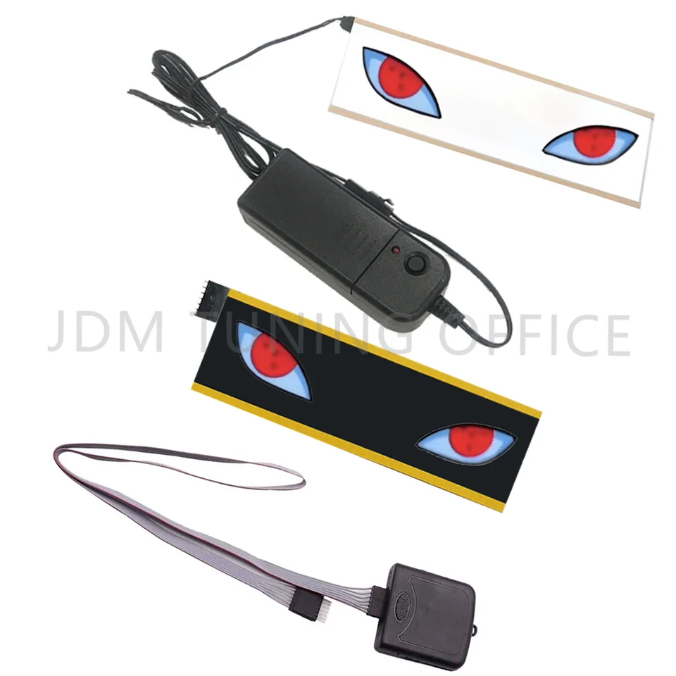 JDM Eye Glow Panel Anime Cartoon Windshield Electric LED