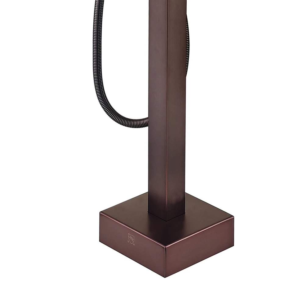 Freestanding Bathtub Faucet with Hand Shower 6