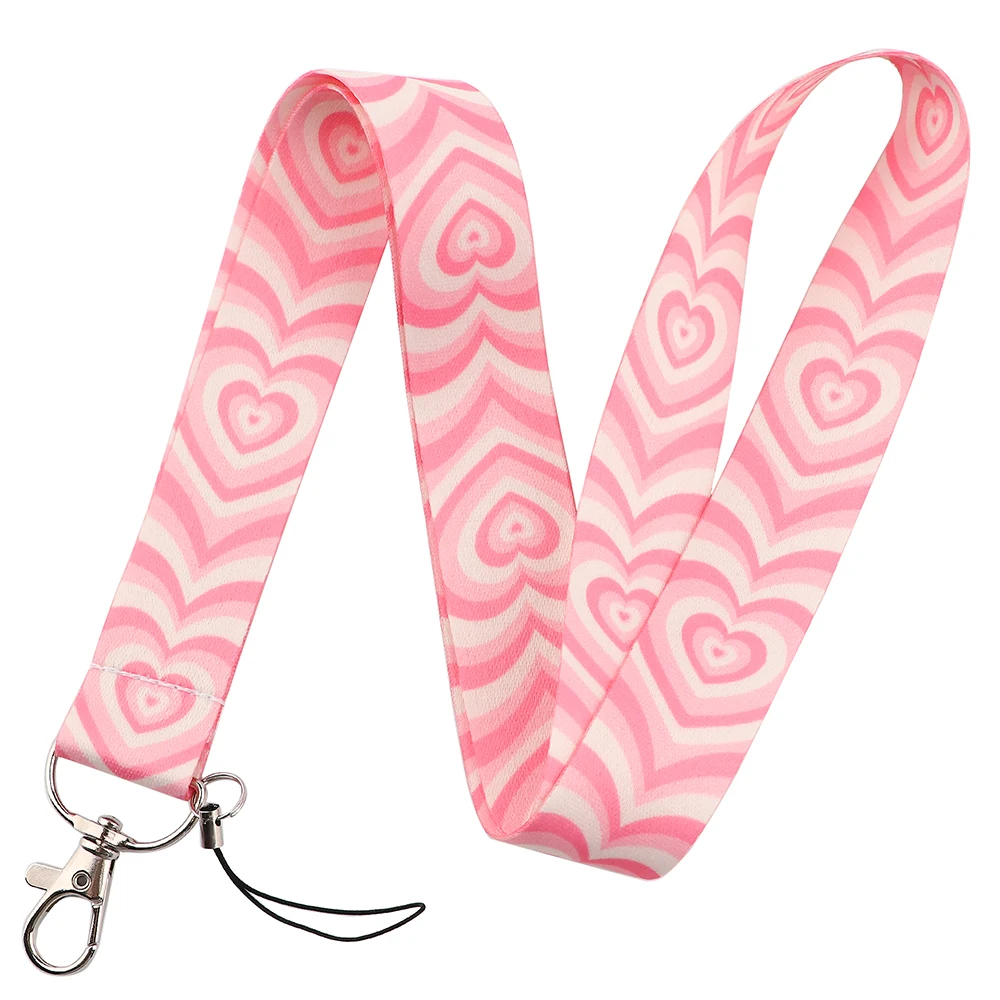 Chic Art-Inspired Lanyard with Badge Holder & Charm Accessories - Perfect
