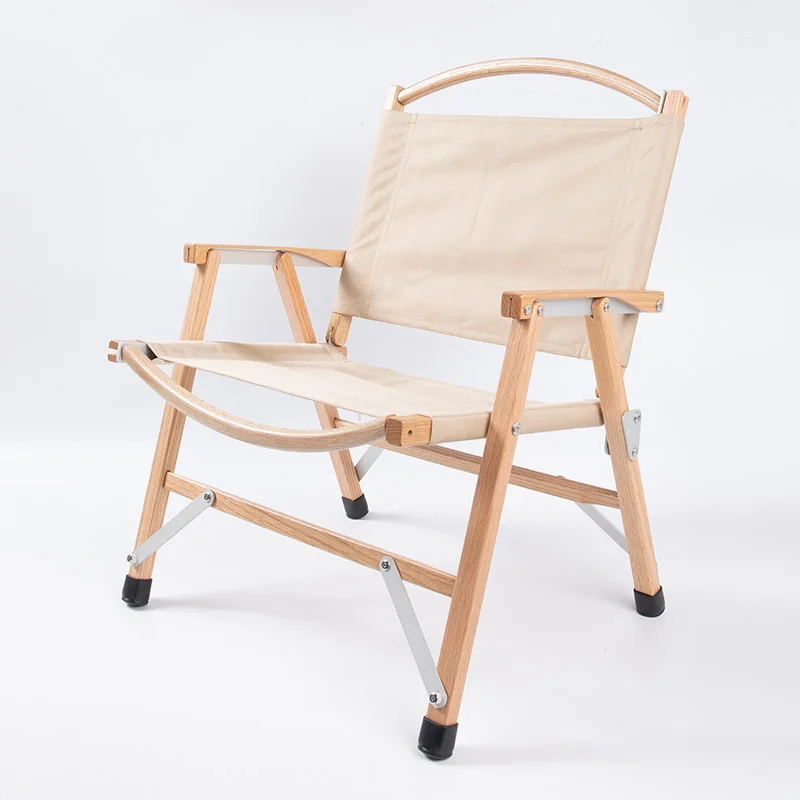 

Kemite Chair Outdoor Folding Portable Camping Table And Chair Picnic Fishing Wooden Chair Ultra Light Oxford Cloth Beach Bench