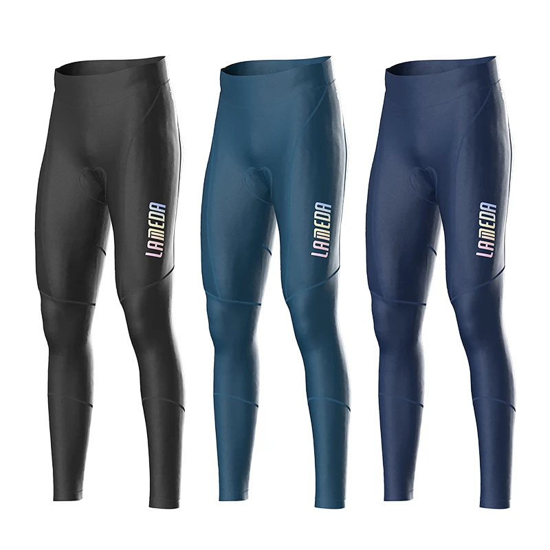 Cycling Pants Padded Men Winter Warm Fleece Bicycle Pant Leggings Bike Riding Trousers Tights Clothing 5-15 degrees