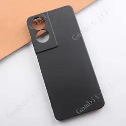 Silicone Smartphone Protective Back Shell - Soft TPU Case for TCL 40 NxtPaper 5G (Black)