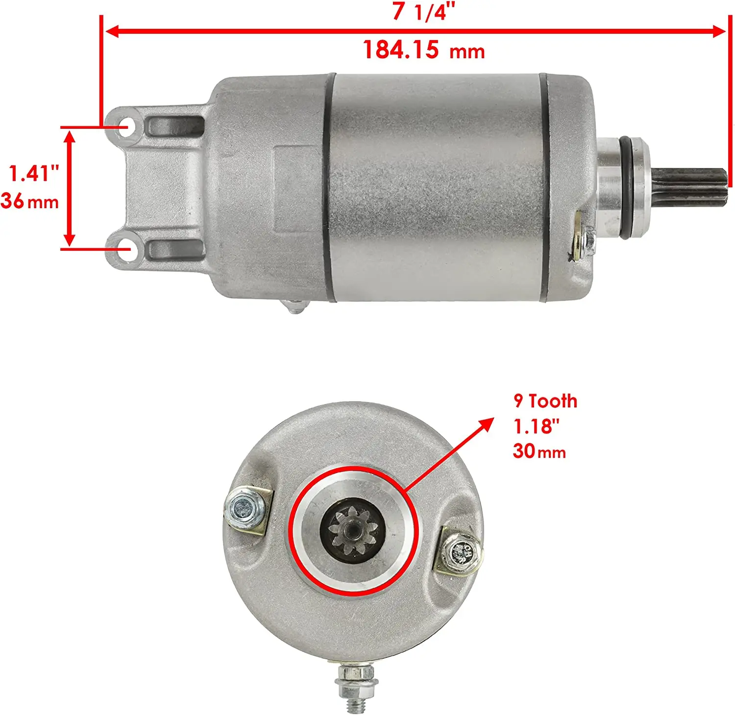

31100-08F00 Motorcycle Starter Motor Replace For Suzuki Bandit GSF400 GSF600 GSX600 GSF650 GSX750 OEM 31100-10D00 31100-32C11