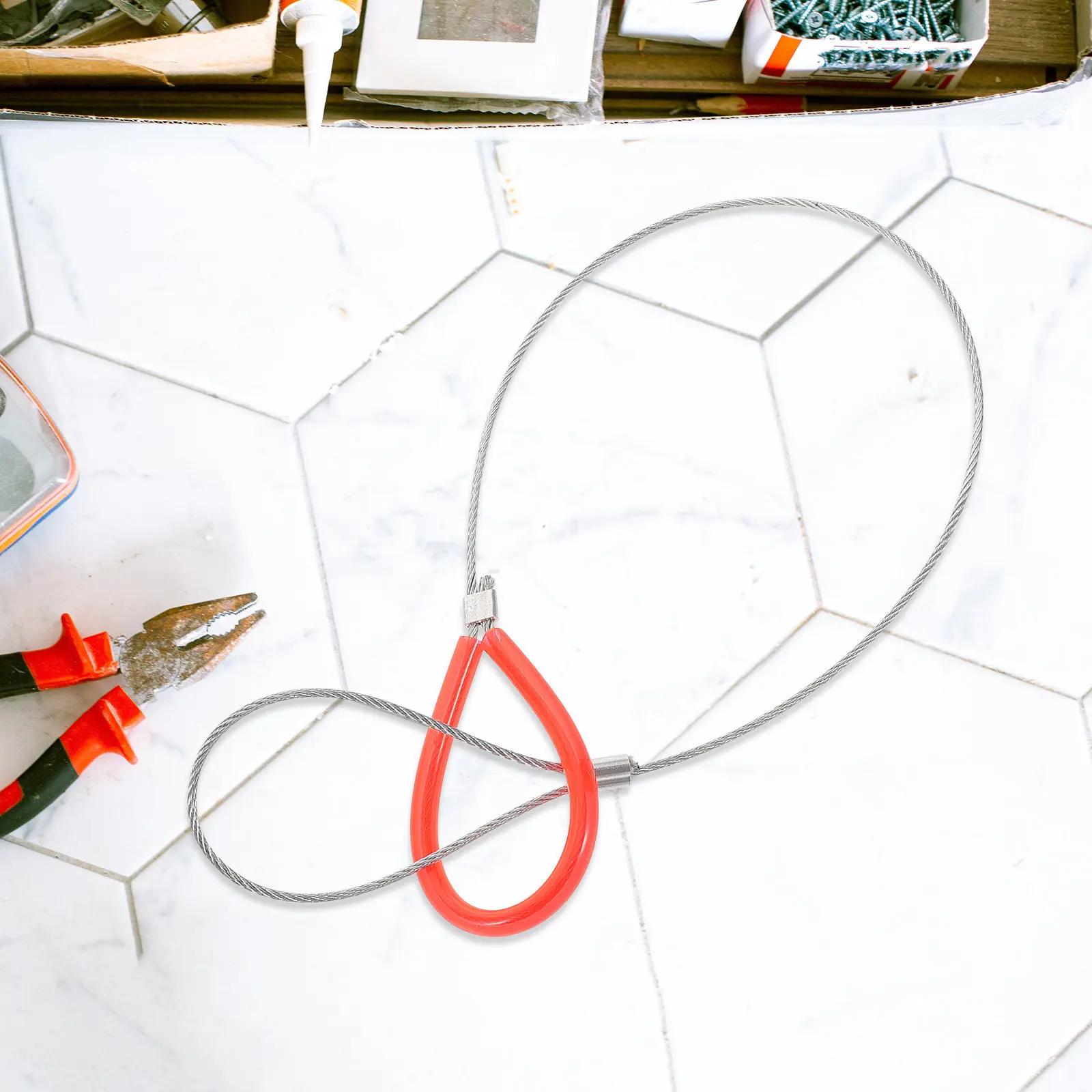 차량 리프트용 견고한 강철 리프팅 머신 루프 로프, 최대 안전성과 신뢰성, 견고한 소재, 긴 수명