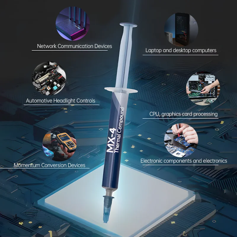 High Quality Cpu Thermal Paste MX-4 Thermal Pastes Processor Grease Grease Paste Silicone Plaster Pasta Termica