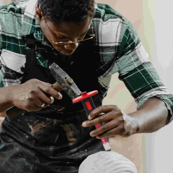 Heavy Duty Flat Chisel with Hand Guard Air Carving Tools Chrome Vanadium Steel 6