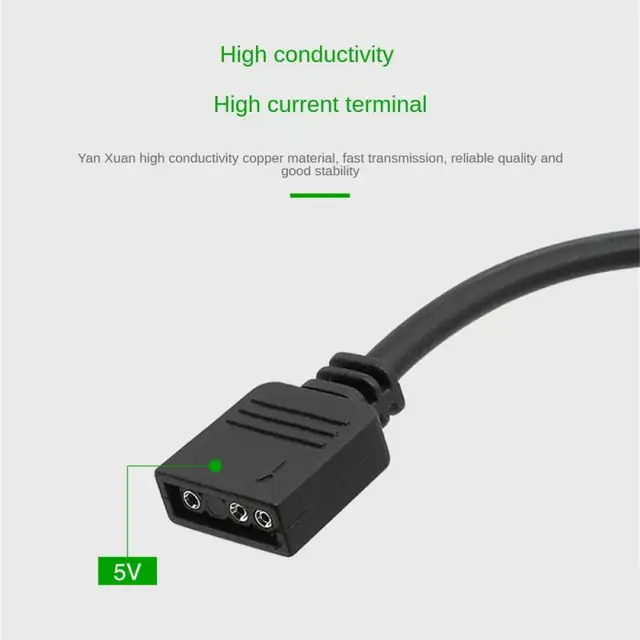 Expand and extend your RGB setup with the RYRA Motherboard RGB SYNC Splitter