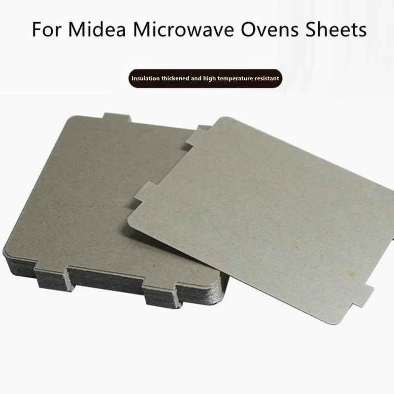 5pcs 10cm*10.8cm For Midea Microwave Ovens Sheets Thickening Mica Plates Magnetron Cap Spare Parts Universal | Бытовая техника