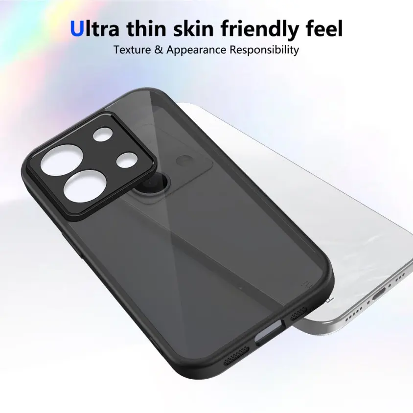Armor Matte Clear Shockproof Phone Case Cover