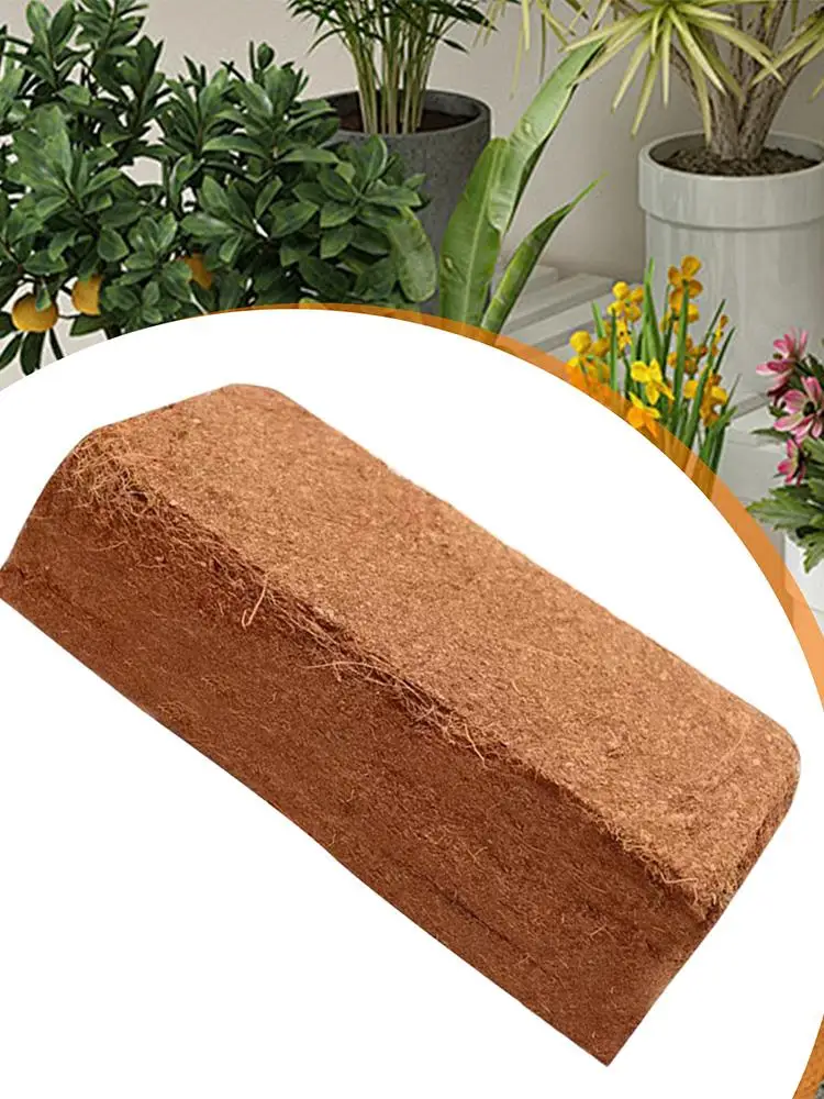 Organic Compressed Coconut Coir Brick