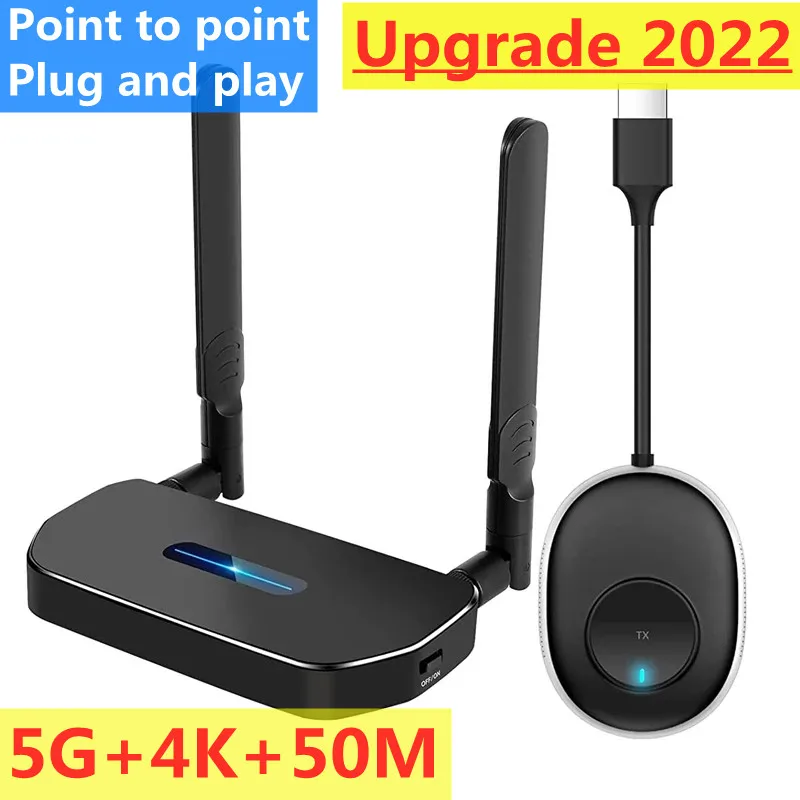 5g 4k sem fio hdmi transmissor de v deo receptor extensor kit display