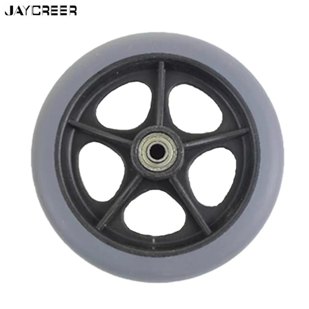 JayCreer 6 inches Rear Wheel For yuwell Transport Wheelchair